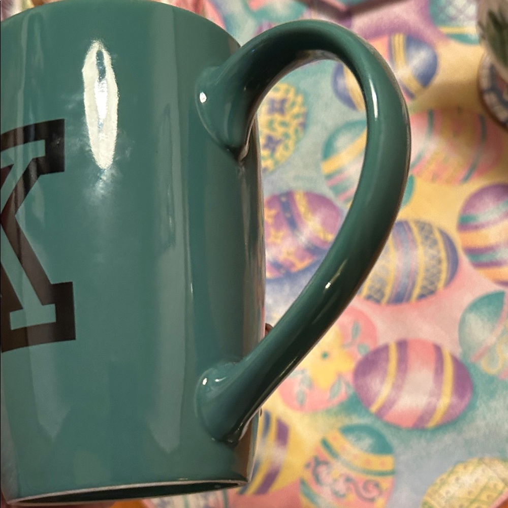 PINK Victoria's Secret Green Mug with Black Logo - Picture 6 of 6